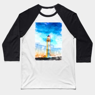 Lighthouse Night Cape Nelson Portland Australia - For Lighthouse Lovers Baseball T-Shirt